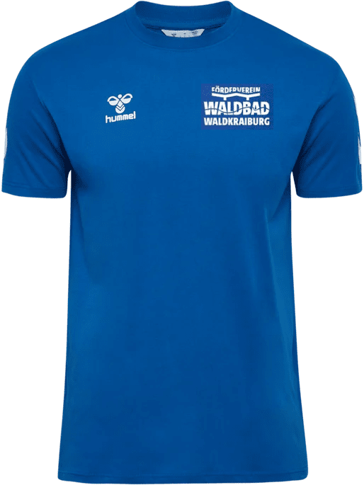 HMLGO 2.0 Chevron T-Shirt / inkl. Beflockung vorder- und Rückseite Waldbad
