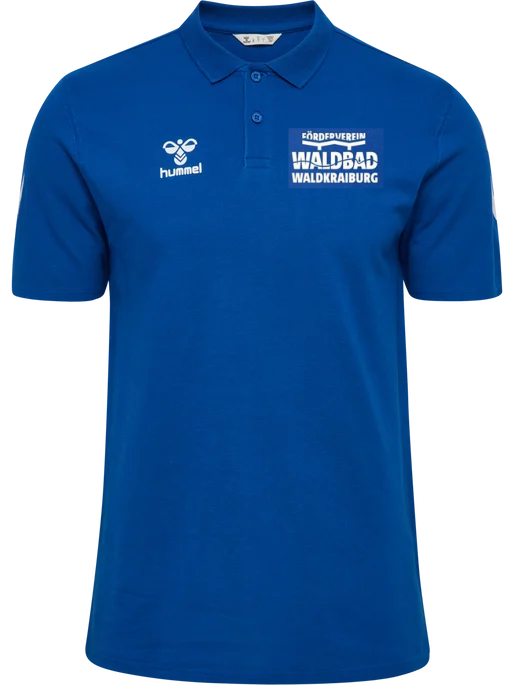 HMLGO 2.0 Chevron Polo / inkl. Beflockung vorder- und Rückseite Waldbad